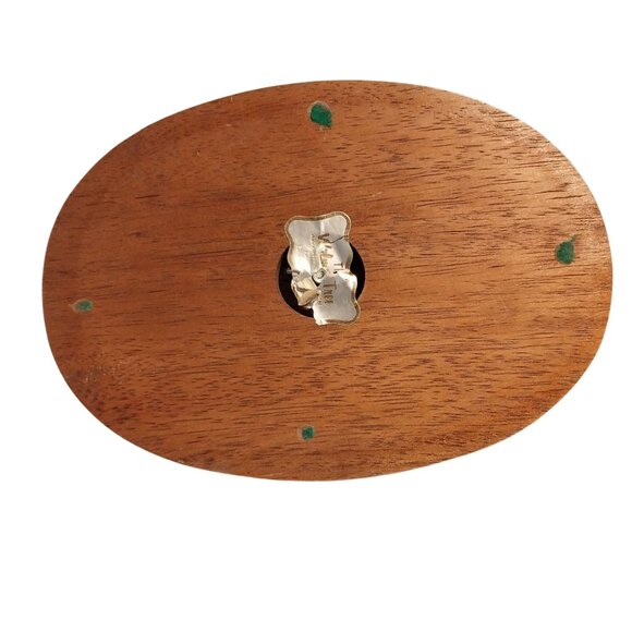 Seahorse Wood Appetizer Toothpick Food Holder Tiki Beach Party Display - Picture 3 of 4